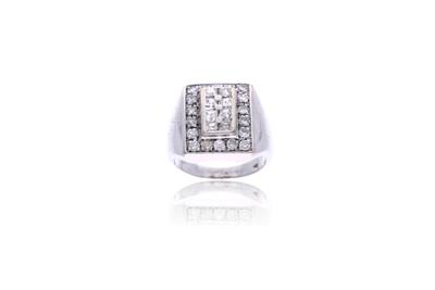 Anello con diamanti - Asta Preziosi