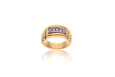 Anello con diamanti - Asta Preziosi
