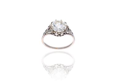 Anello in oro con diamante - Asta Preziosi