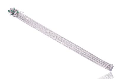 Bracciale con smeraldi - Asta Preziosi