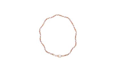 Bracciale in oro a tre colori - Asta Preziosi