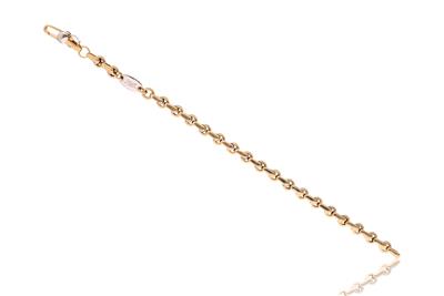 Bracciale in oro bicolore - Asta Preziosi