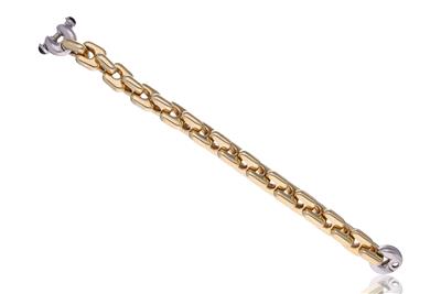 Bracciale in oro bicolore - Asta Preziosi