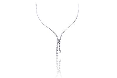 Collana con diamanti - Asta Preziosi