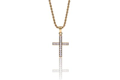 Collana e ciondolo con diamanti - Asta Preziosi