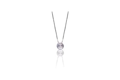 Collana punto luce con diamante - Asta Preziosi