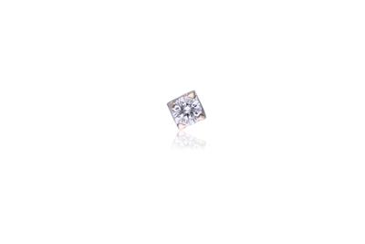 Orecchino con diamante - Asta Preziosi