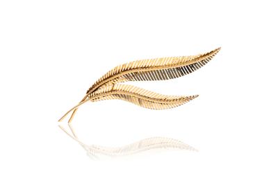 Spilla in oro - Asta Preziosi
