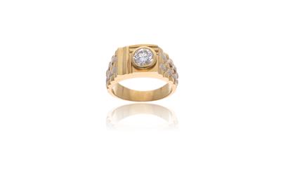 Anello con diamante - Asta Preziosi