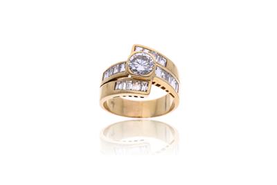 Anello con diamanti - Asta Preziosi