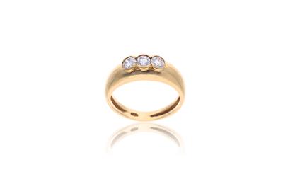 Anello con diamanti - Asta Preziosi