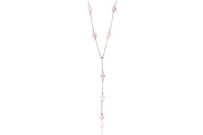 Collana in oro con perle - Asta Preziosi