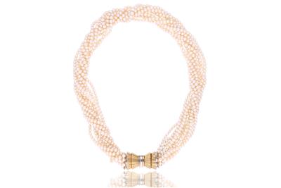 Collana torchon di perle - Asta Preziosi