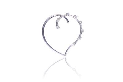 Ciondolo in oro, con diamanti - Asta Preziosi