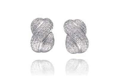 Orecchini con diamanti - Asta Preziosi