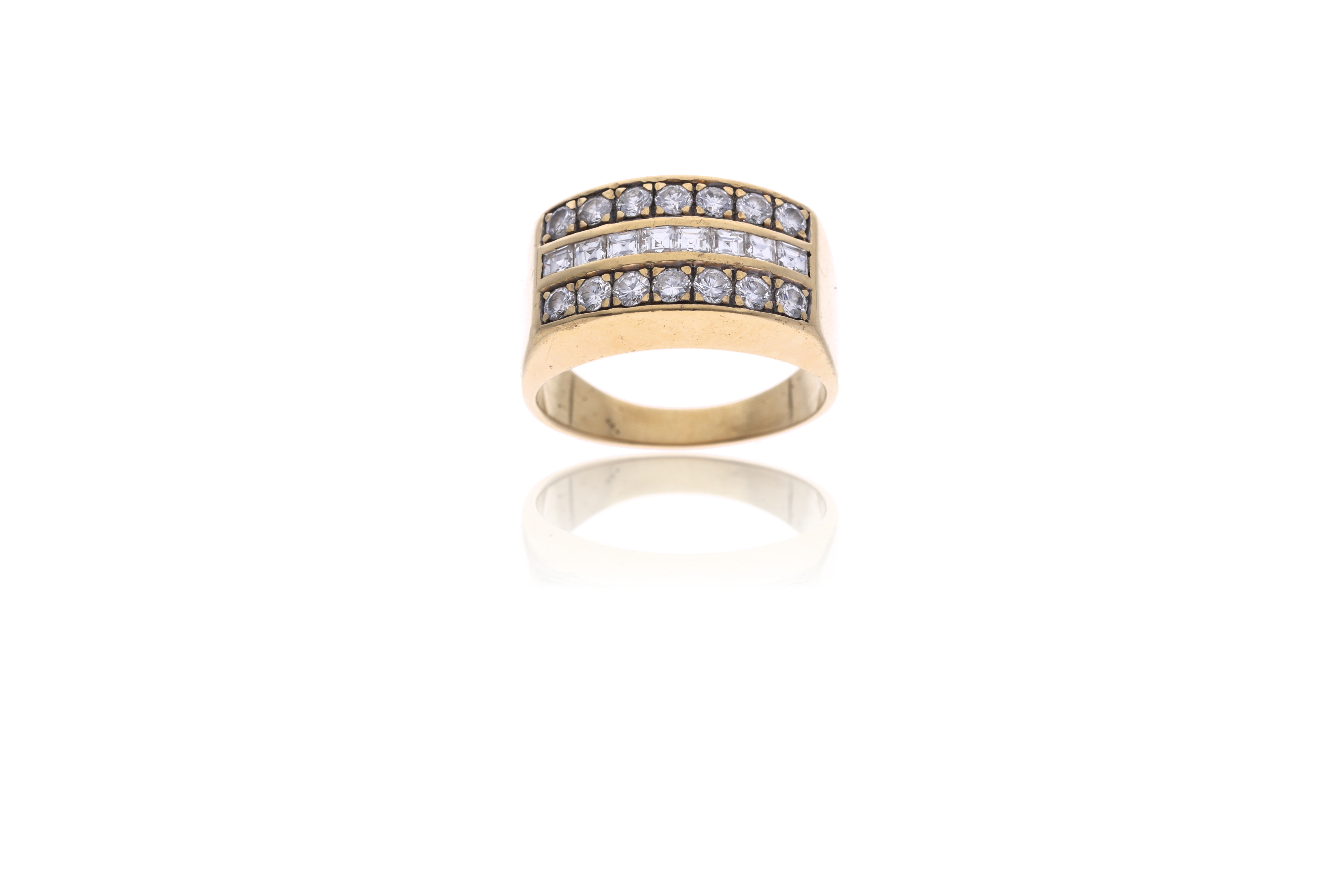Anello con diamanti - Asta Preziosi