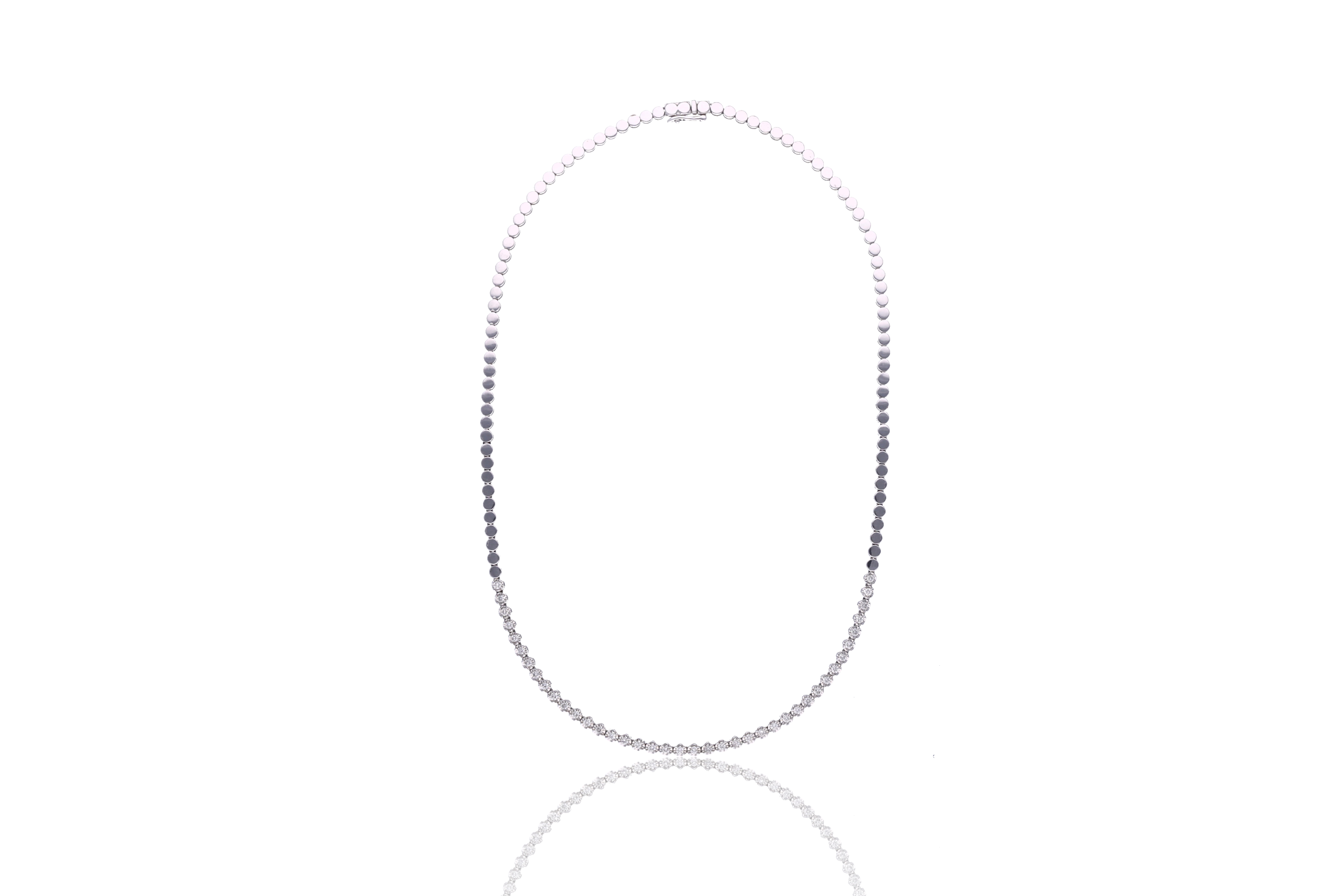 Collana con diamanti - Asta Preziosi