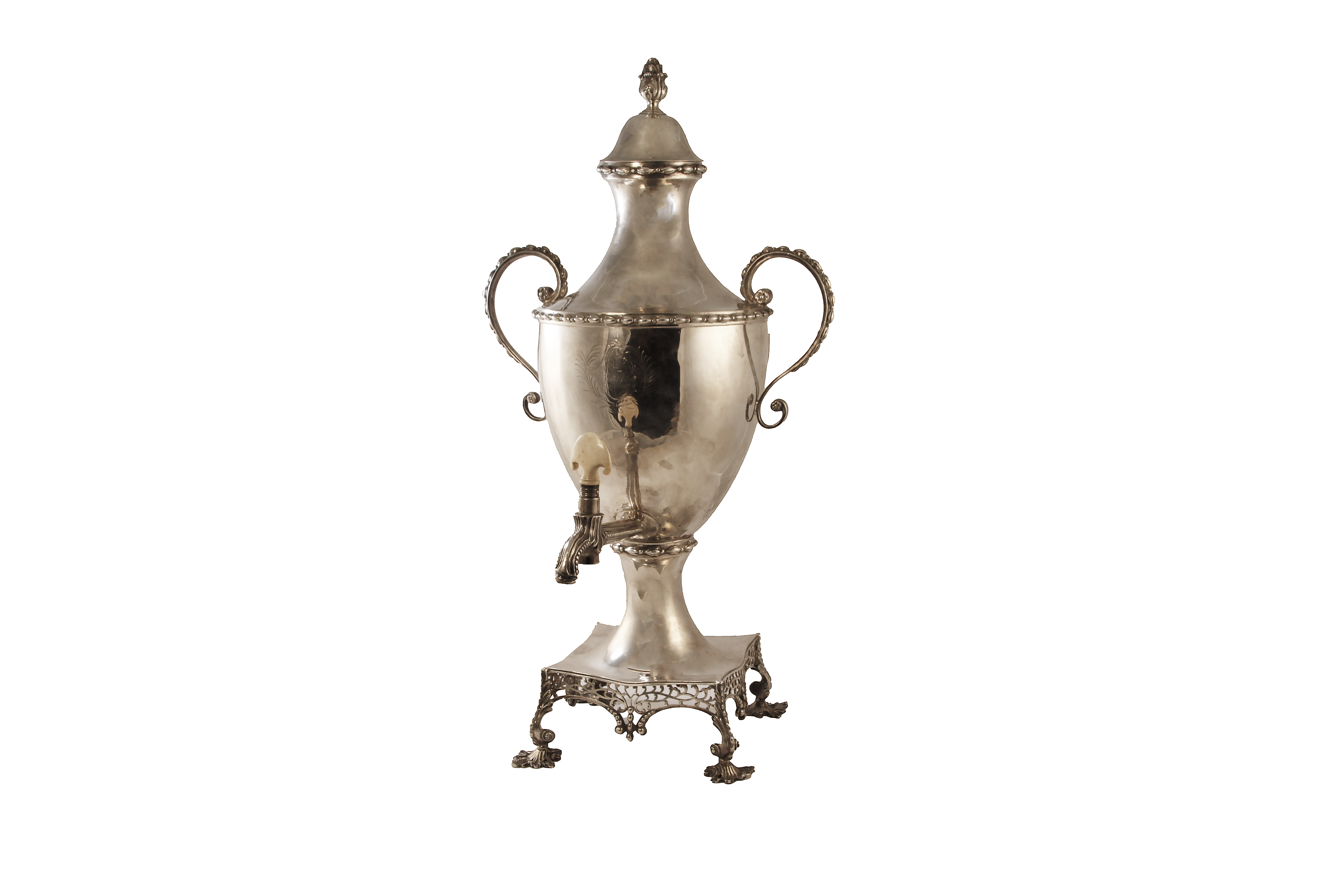 Samovar in argento - Asta Preziosi