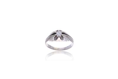 Anello con diamante - Asta Preziosi Anello con diamante - Asta Preziosi