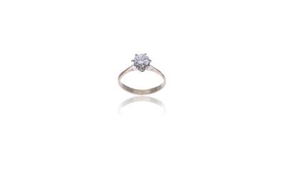 Anello con diamante - Asta Preziosi Anello con diamante - Asta Preziosi