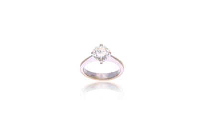Anello in oro con diamante - Asta Preziosi Anello in oro con diamante - Asta Preziosi
