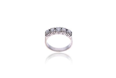 Anello in oro con diamanti - Asta Preziosi Anello in oro con diamanti - Asta Preziosi