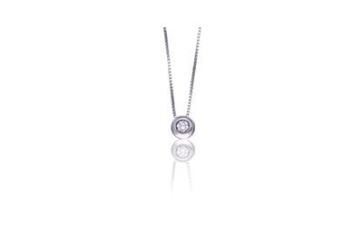 Collana con diamante - Asta Preziosi Collana con diamante - Asta Preziosi