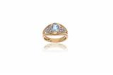 Anello con pietra e diamanti - Asta Preziosi Anello con pietra e diamanti - Asta Preziosi