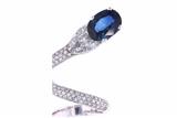 Anello con zaffiro e diamanti - Asta Preziosi Anello con zaffiro e diamanti - Asta Preziosi