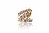 Anello in oro, con diamanti - Asta Preziosi Anello in oro, con diamanti - Asta Preziosi