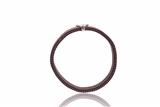 Bracciale a maglia elastica in metallo brunito con inserto in oro e diamanti - Asta Preziosi Bracciale a maglia elastica in metallo brunito con inserto in oro e diamanti - Asta Preziosi