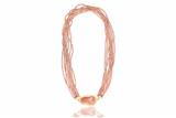Collana con 8 fili di sfere di corallo e chiusura in oro - Asta Preziosi Collana con 8 fili di sfere di corallo e chiusura in oro - Asta Preziosi