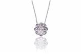 Collana e ciondolo con diamanti - Asta Preziosi Collana e ciondolo con diamanti - Asta Preziosi