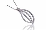 Collana e ciondolo con diamanti - Asta Preziosi Collana e ciondolo con diamanti - Asta Preziosi