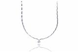 Collana semirigida con diamante - Asta Preziosi Collana semirigida con diamante - Asta Preziosi