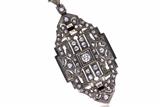 Pendente e collana con diamanti - Asta Preziosi Pendente e collana con diamanti - Asta Preziosi