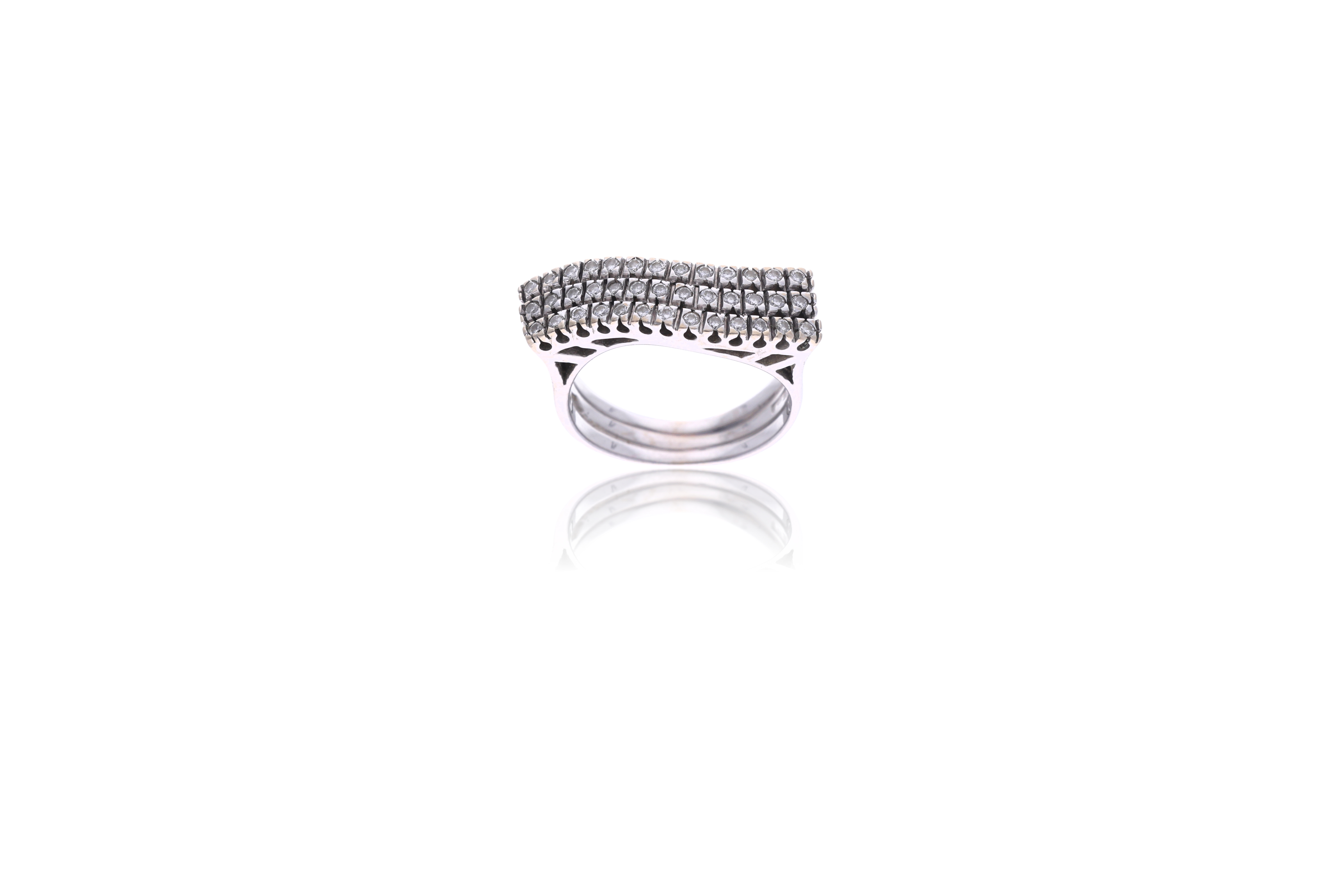 Anello con diamanti - Asta Preziosi