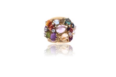 Anello con pietre - Asta Preziosi