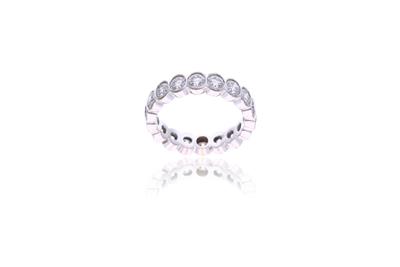 Anello eternity con diamanti - 