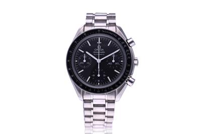 Omega Speedmaster Reduced, cronografo in acciaio - 