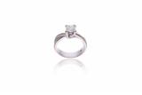 Anello con diamante - 