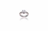 Anello con diamante - 