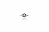 Anello con diamante - 