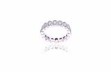 Anello eternity con diamanti - 