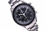 Omega Speedmaster Professional Moonwatch, cronografo in acciaio - 