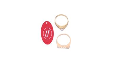 Anello con diamante - Asta Tesoro