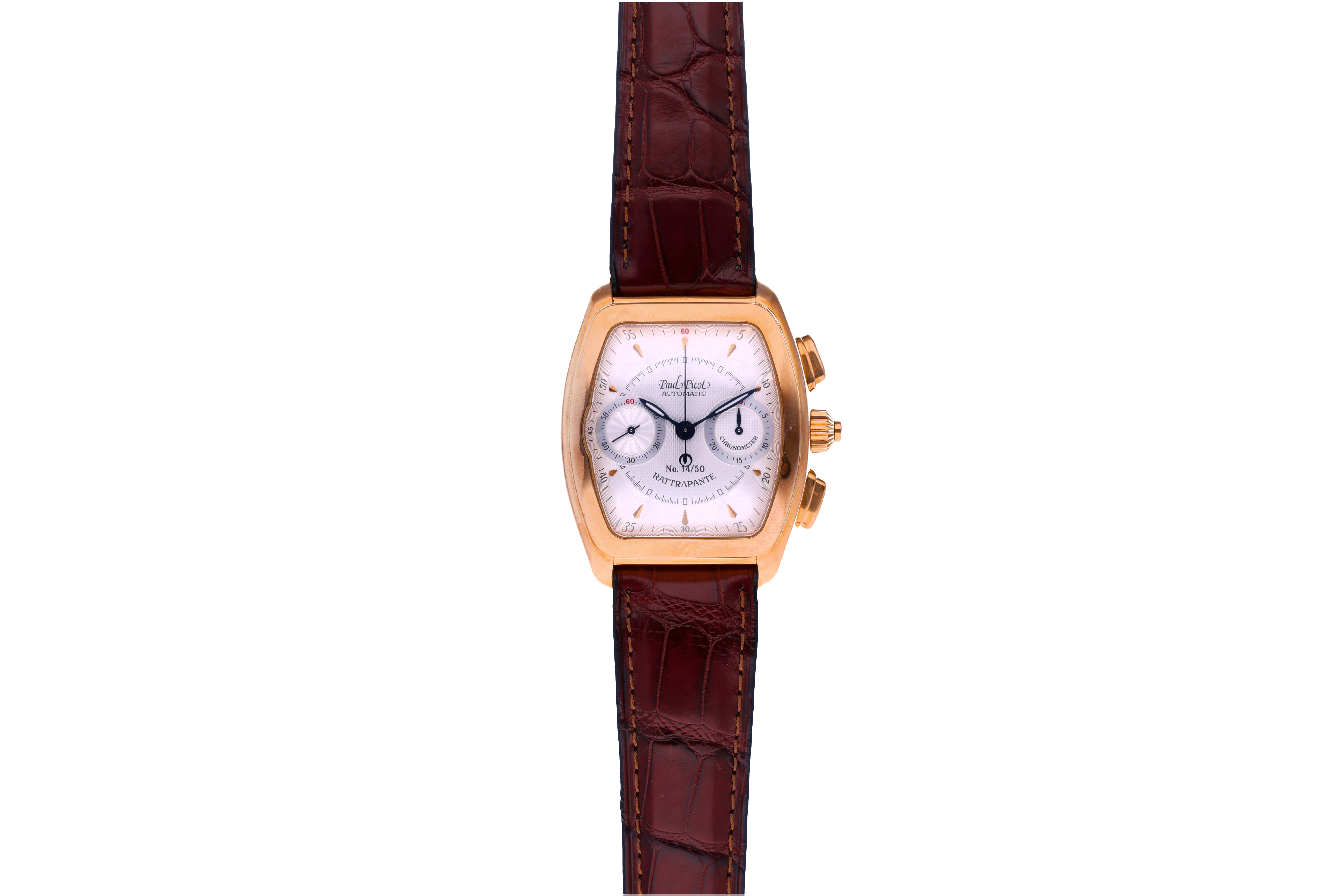 Paul Picot Majestic Rattrappante, cronografo in oro rosa - Speciale orologi