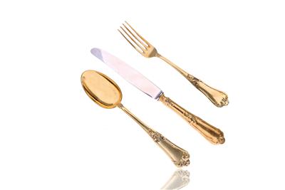 Antonio Barabino,  posate in oro - Speciale Gioielli