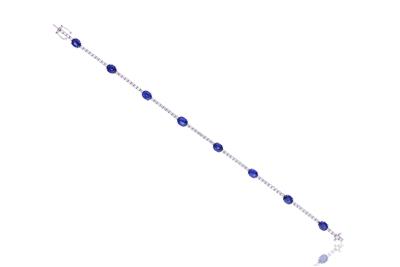 Bracciale con zaffiri e diamanti - Speciale Gioielli