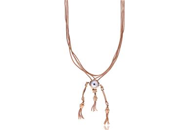 Collana saliscendi con zaffiro e madreperla - Speciale Gioielli